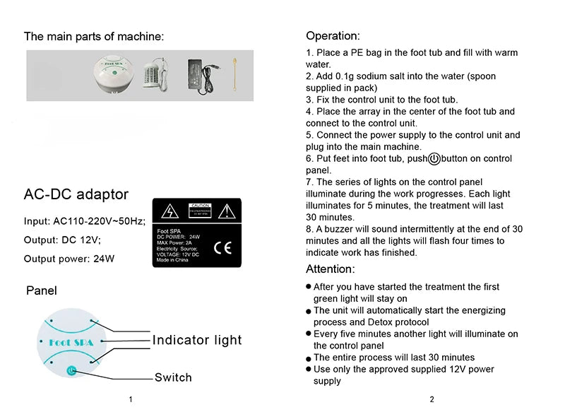 Detox™ Ionic Foot Spa - Feel Detoxed And Cleansed At Home!