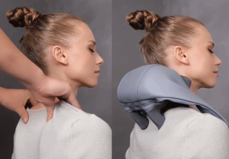 Home Kneading Hot Compress Shoulder And Neck Massager