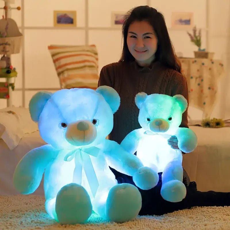 Big Light Up LED Teddy Bear Plush Toy - ThriveAuraOutlet