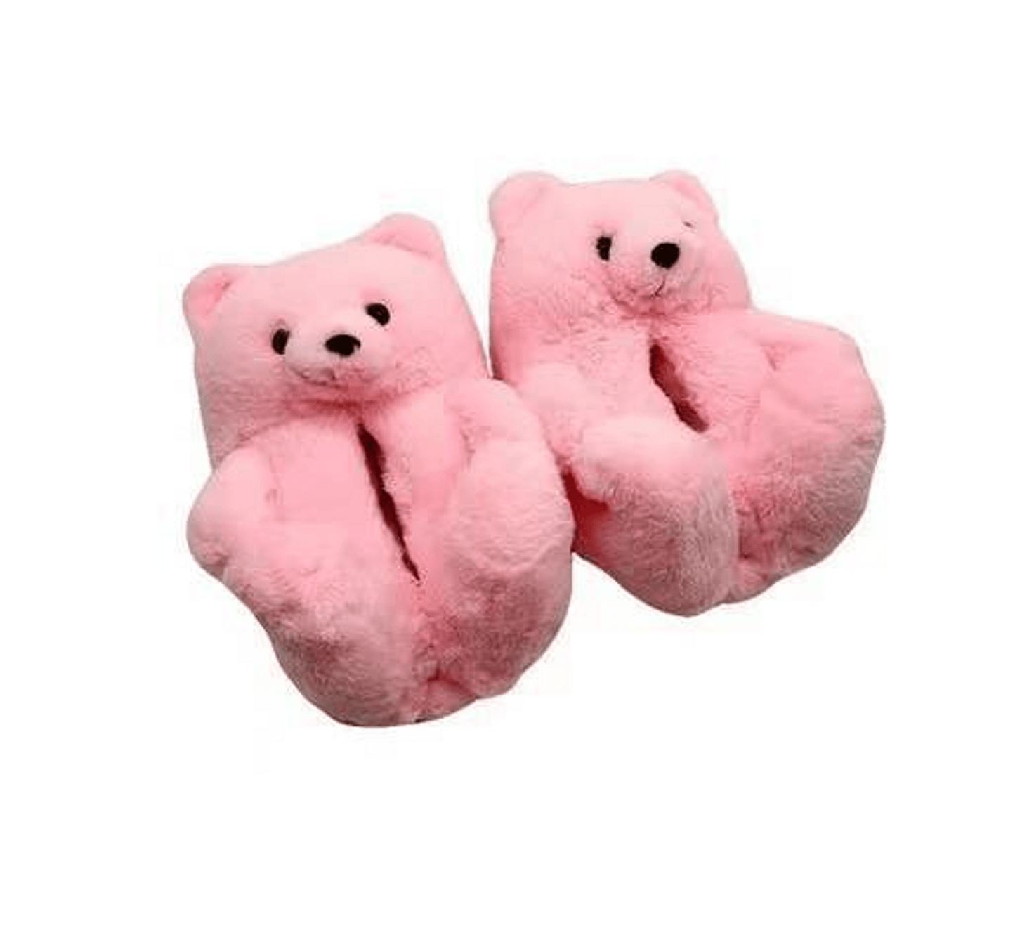 Cute Colorful Teddy Slippers - ThriveAuraOutlet
