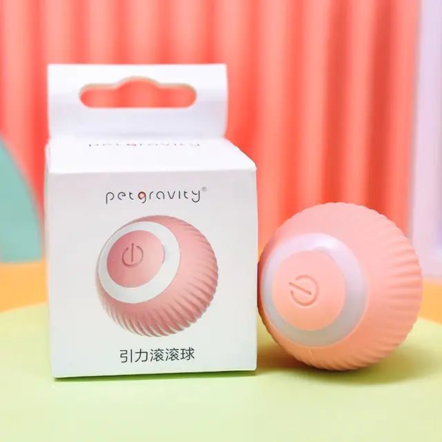 Electric Dog Toys Smart Puppy Ball Toys For Cat Small Dogs Funny Auto Rolling Ball Self - moving Puppy Games Toys Pet Accessories - ThriveAuraOutlet