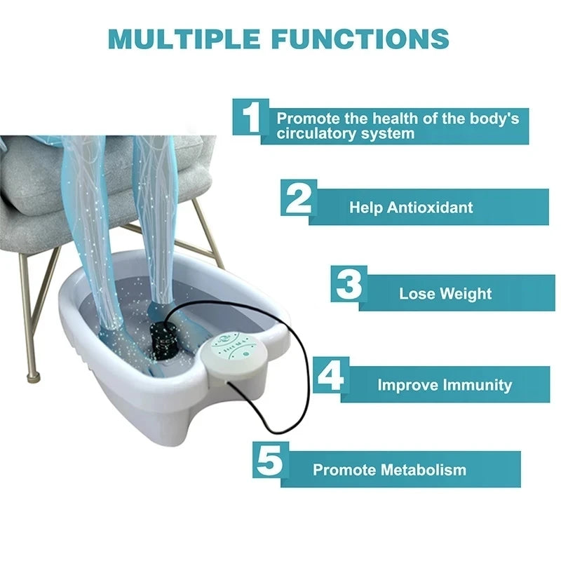 Detox™ Ionic Foot Spa - Feel Detoxed And Cleansed At Home!