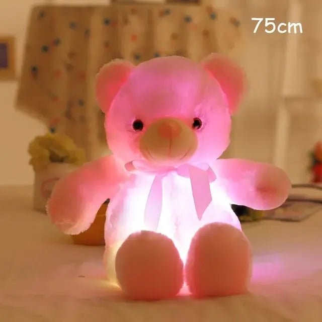 Big Light Up LED Teddy Bear Plush Toy - ThriveAuraOutlet