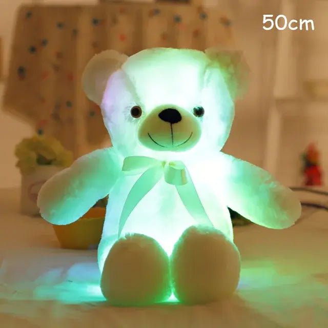 Big Light Up LED Teddy Bear Plush Toy - ThriveAuraOutlet