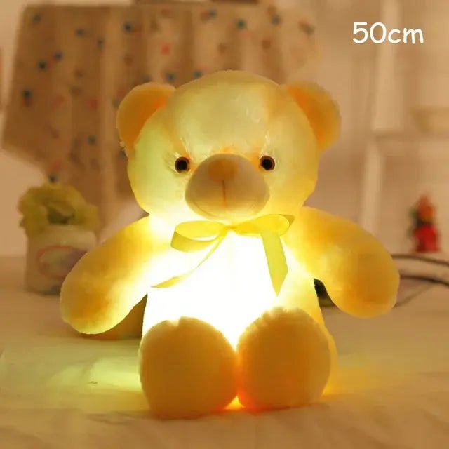 Big Light Up LED Teddy Bear Plush Toy - ThriveAuraOutlet