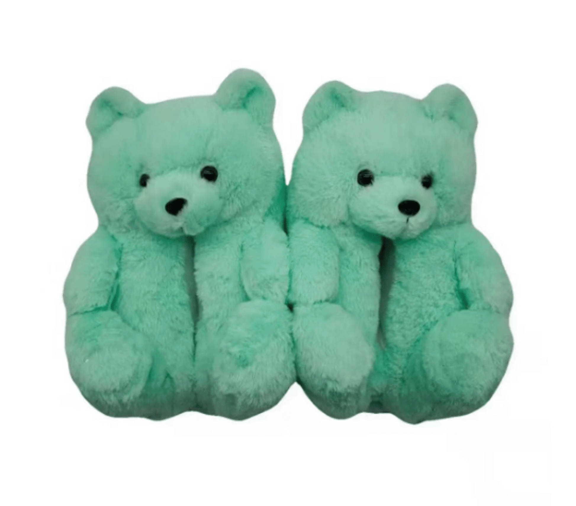 Cute Colorful Teddy Slippers - ThriveAuraOutlet