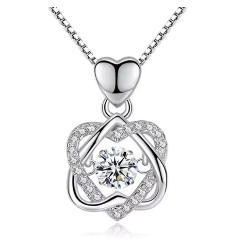 Elegant Rose Gold Smart Heart Necklace - ThriveAuraOutlet